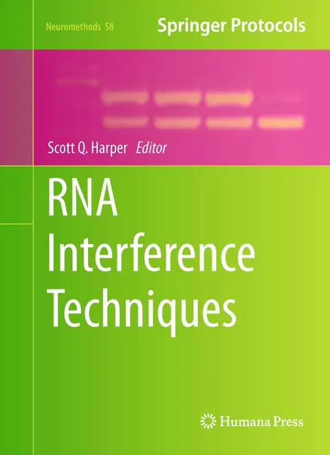 Cover of RNA Interference Techniques