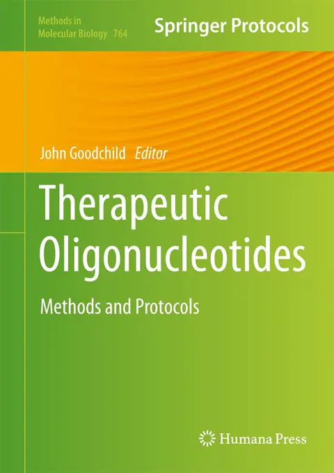 Cover of Therapeutic Oligonucleotides
