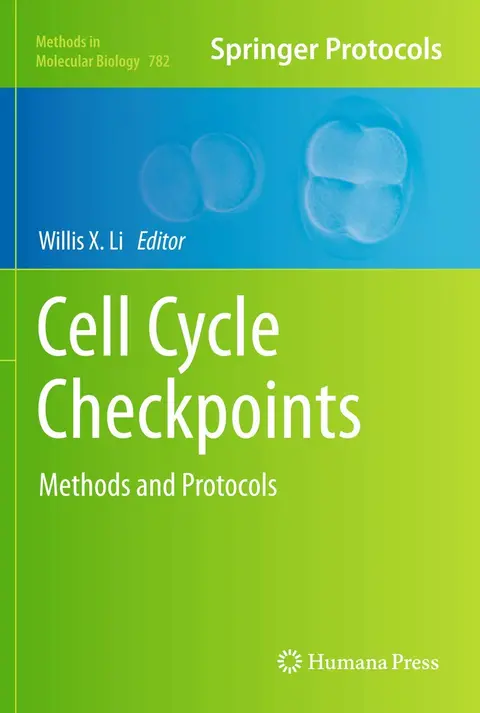 Cover of Cell Cycle Checkpoints