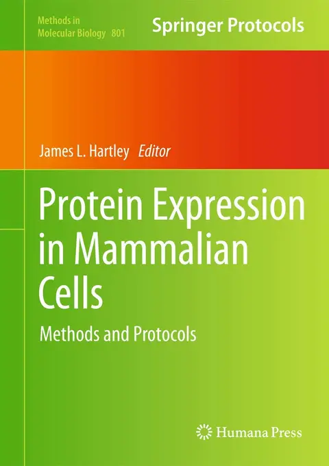 Cover of Protein Expression in Mammalian Cells