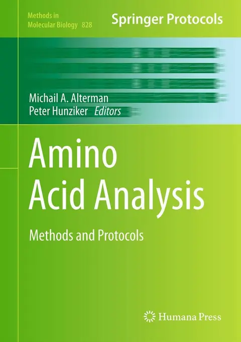 Cover of Amino Acid Analysis