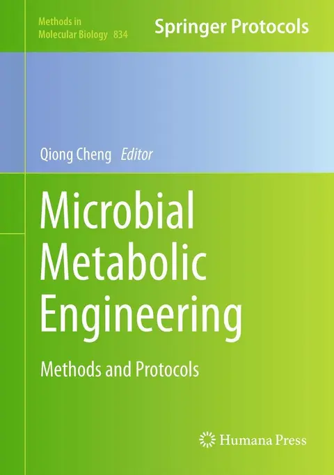 Cover of Microbial Metabolic Engineering