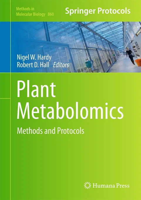 Cover of Plant Metabolomics