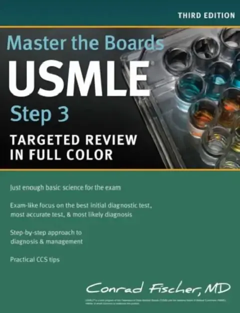 Cover of Master The Boards Usmle Step 3-Targeted Review In Full Color
