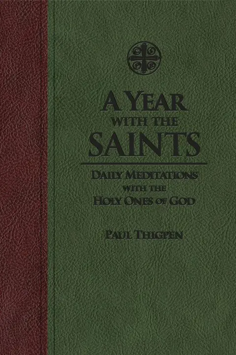 Cover of A Year with the Saints