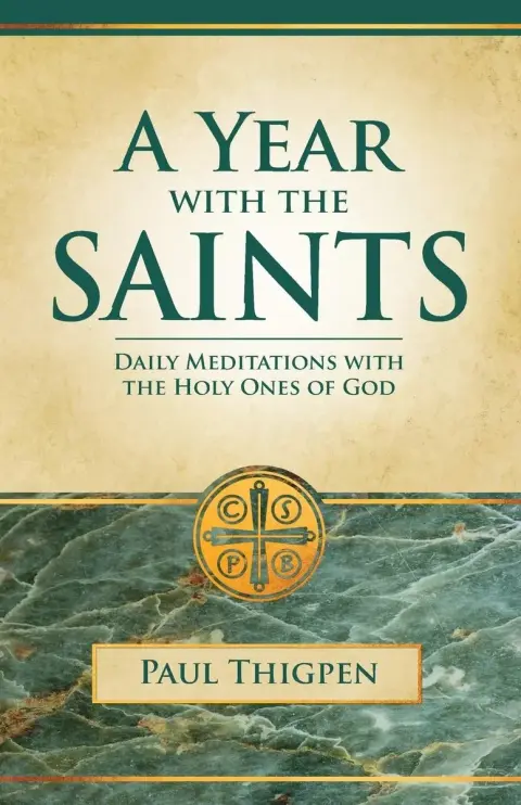 Cover of Year with the Saints (Paperbound)