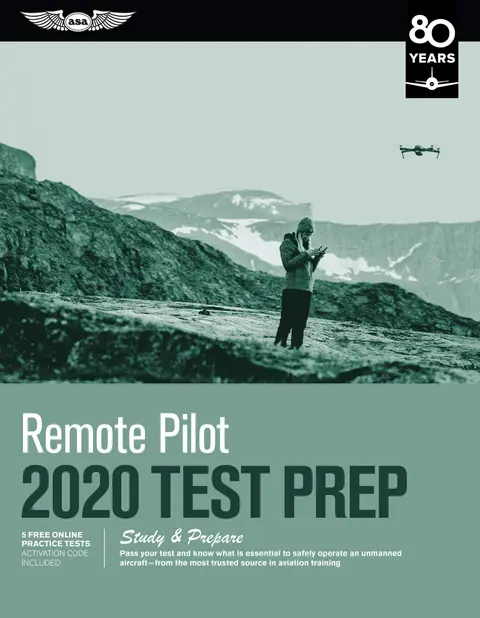 Cover of Remote Pilot Test Prep 2020