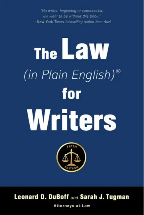 Cover of The Law for Writers