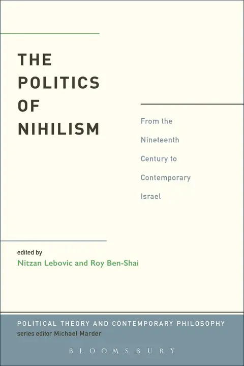 Cover of The Politics of Nihilism