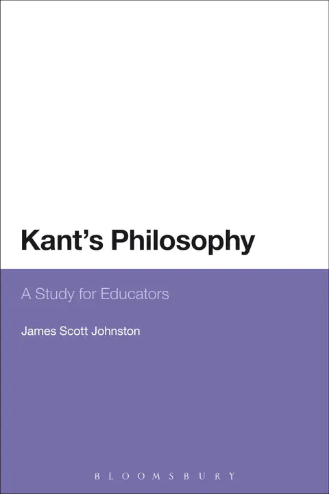 Cover of Kant's Philosophy