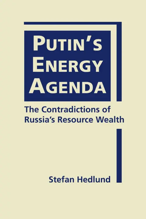 Cover of Putin's Energy Agenda