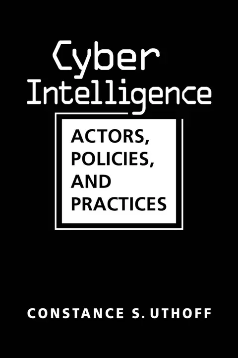 Cover of Cyber Intelligence