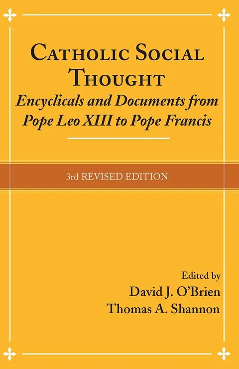 Cover of Catholic Social Thought