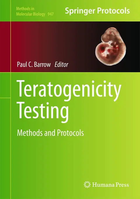 Cover of Teratogenicity Testing