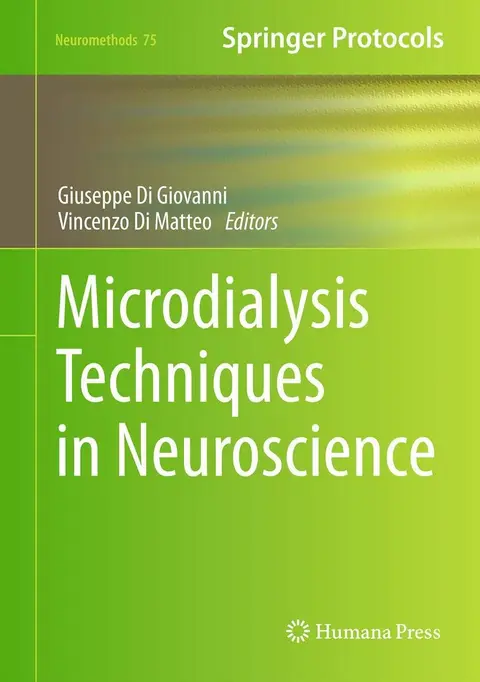Cover of Microdialysis Techniques in Neuroscience