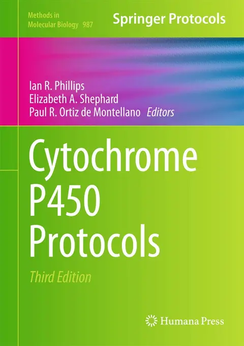 Cover of Cytochrome P450 Protocols