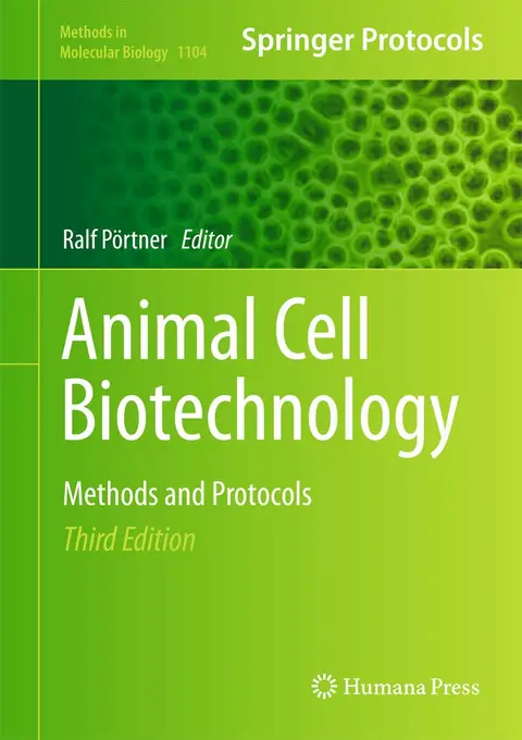 Cover of Animal Cell Biotechnology