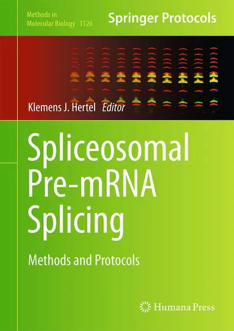 Cover of Spliceosomal Pre-mRNA Splicing