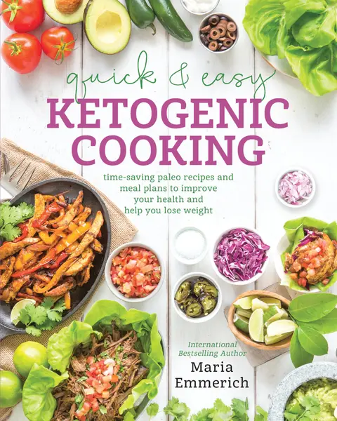 Cover of Quick & Easy Ketogenic Cooking