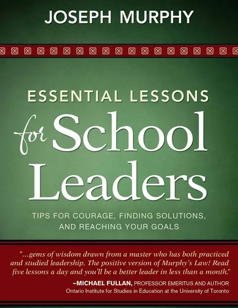Cover of Essential Lessons for School Leaders