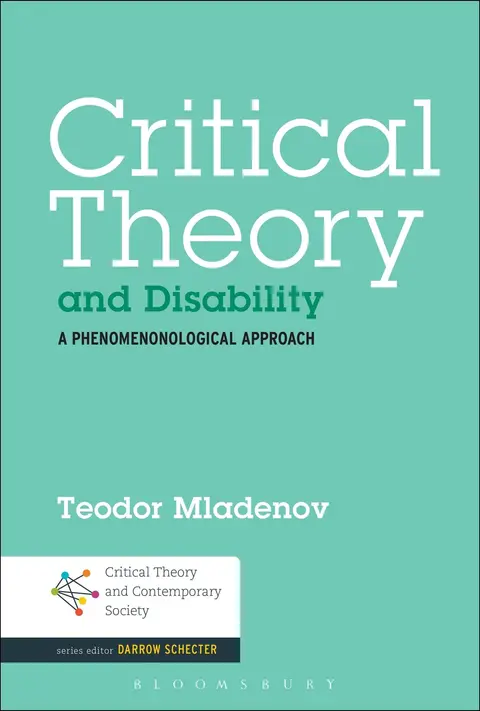 Cover of Critical Theory and Disability