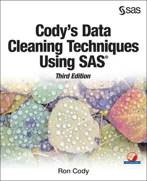Cover of Cody's Data Cleaning Techniques Using SAS
