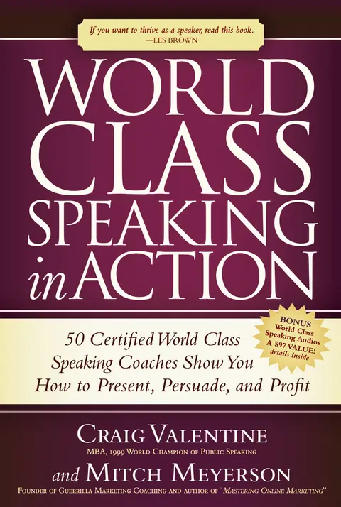Cover of World Class Speaking in Action