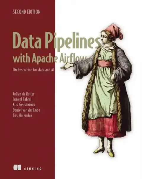 Cover of Data Pipelines with Apache Airflow, Second Edition