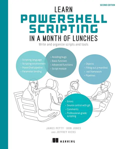 Cover of Learn PowerShell Scripting in a Month of Lunches