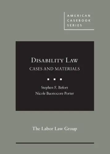 Cover of Disability Law