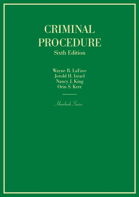 Cover of Criminal Procedure