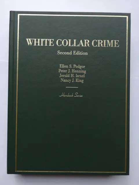 Cover of White Collar Crime