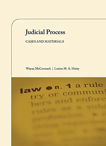 Cover of Judicial Process