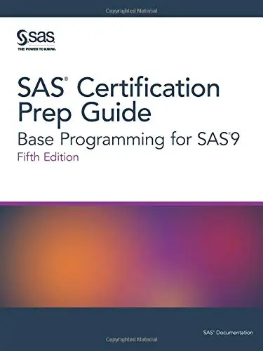 Cover of SAS Certification Prep Guide