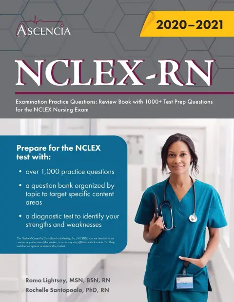 Cover of NCLEX-RN Examination Practice Questions