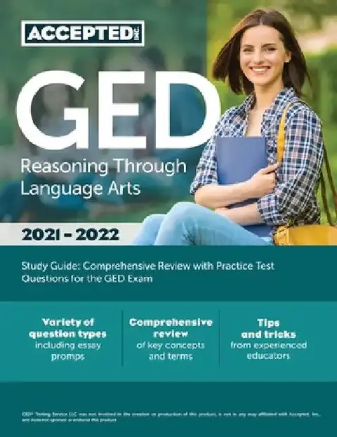 Cover of GED Reasoning Through Language Arts Study Guide