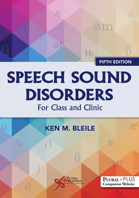 Cover of Speech Sound Disorders