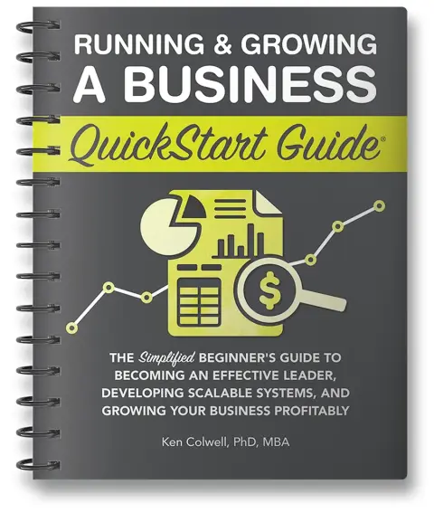 Cover of Running & Growing a Business Quickstart Guide