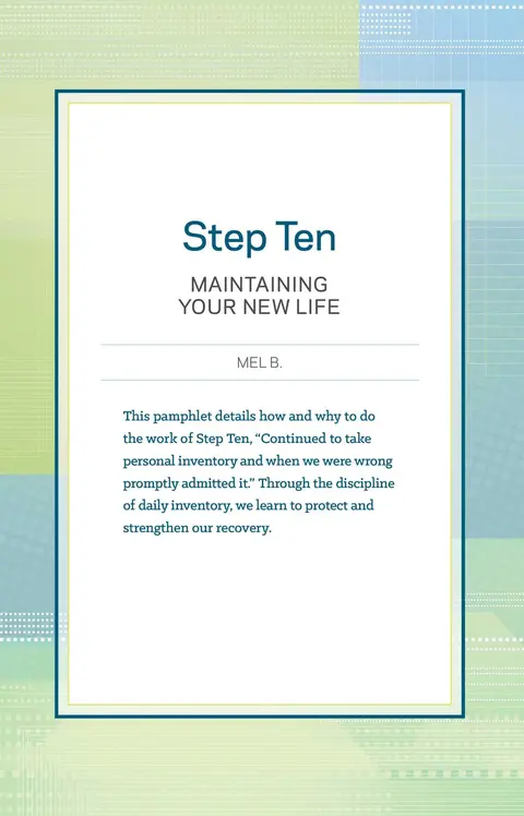 Cover of Step Ten