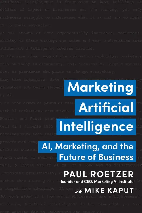 Cover of Marketing Artificial Intelligence