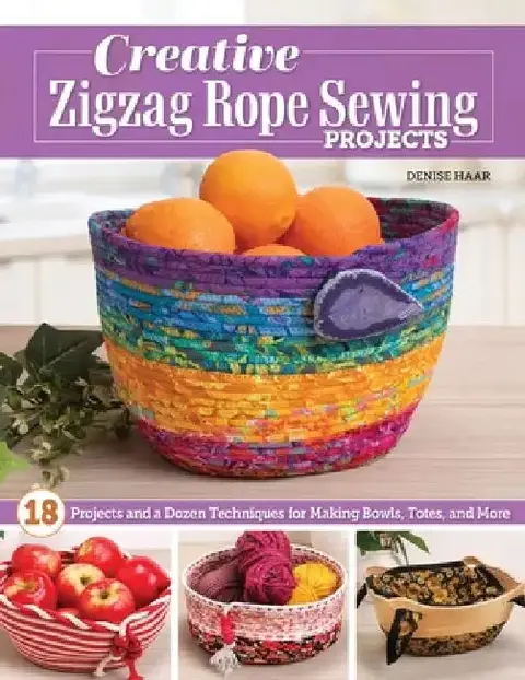 Cover of Creative Zigzag Rope Sewing Projects