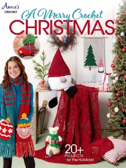 Cover of A Merry Crochet Christmas