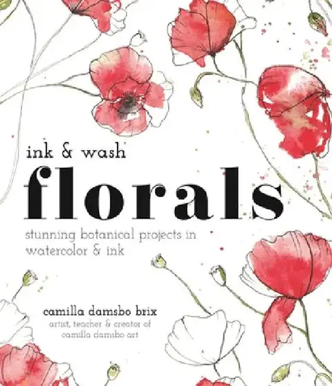 Cover of Ink and Wash Florals