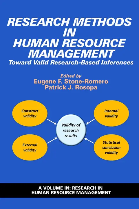 Cover of Research Methods in Human Resource Management