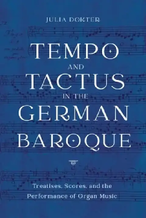 Cover of Tempo and Tactus in the German Baroque
