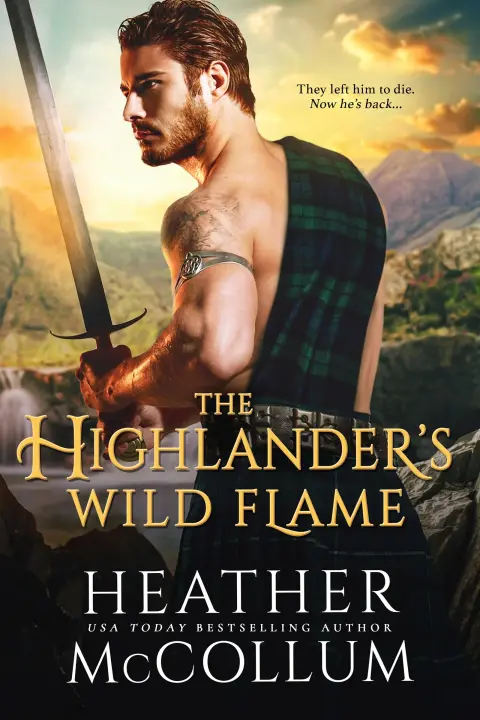 Cover of The Highlander’s Wild Flame