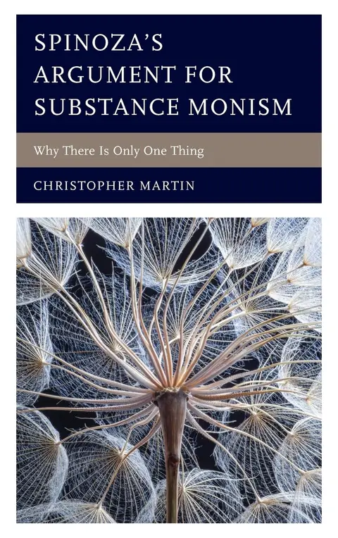 Cover of Spinoza’s Argument for Substance Monism