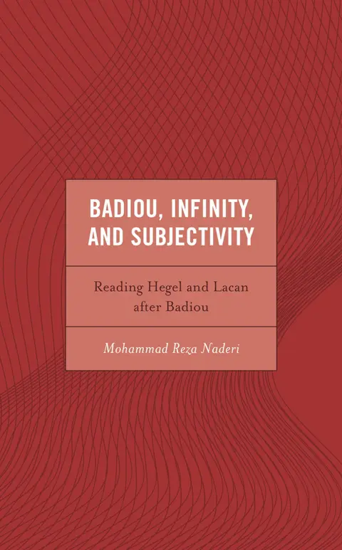 Cover of Badiou, Infinity, and Subjectivity