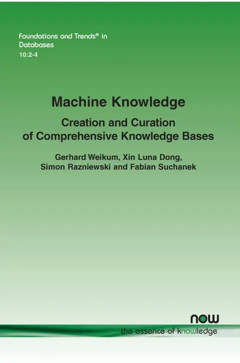 Cover of Machine Knowledge