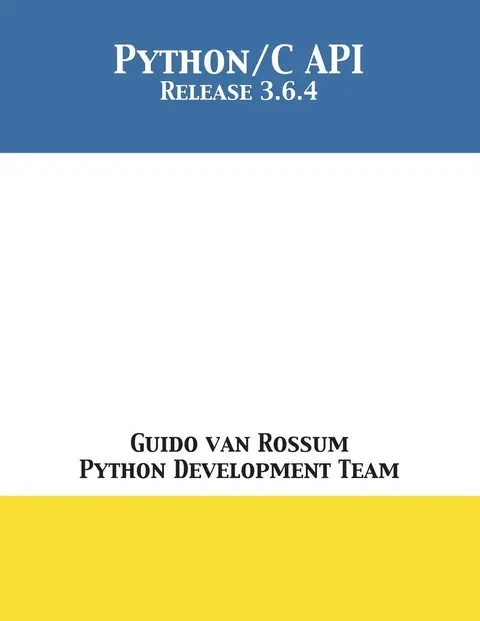Cover of The Python/C API
